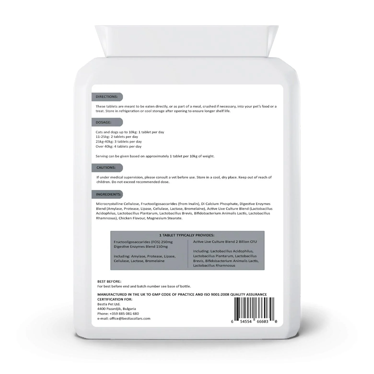 Bestia Dog Sport PRObiotics - Image 4
